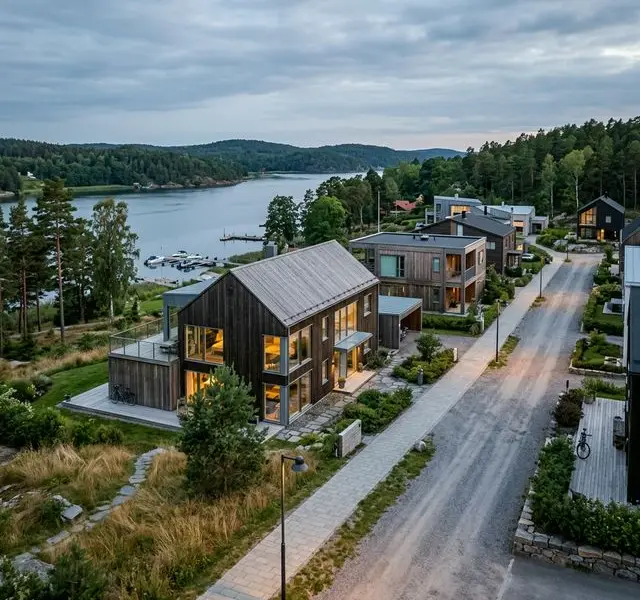 Vy över Halmstad