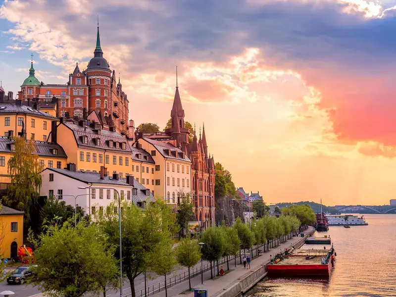 Vy över Stockholm