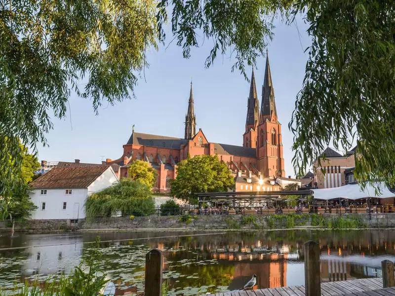 Vy över Uppsala