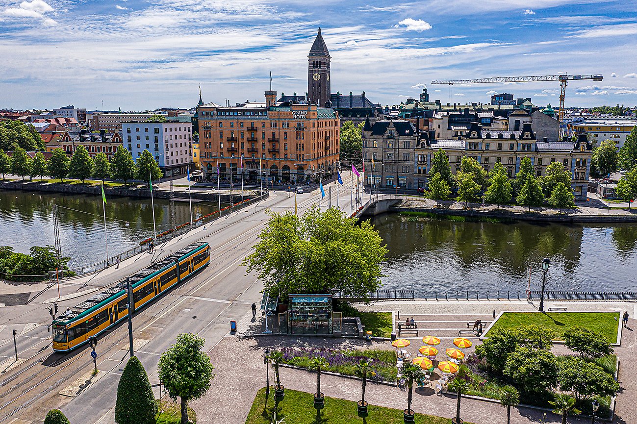 Vy över Norrköping