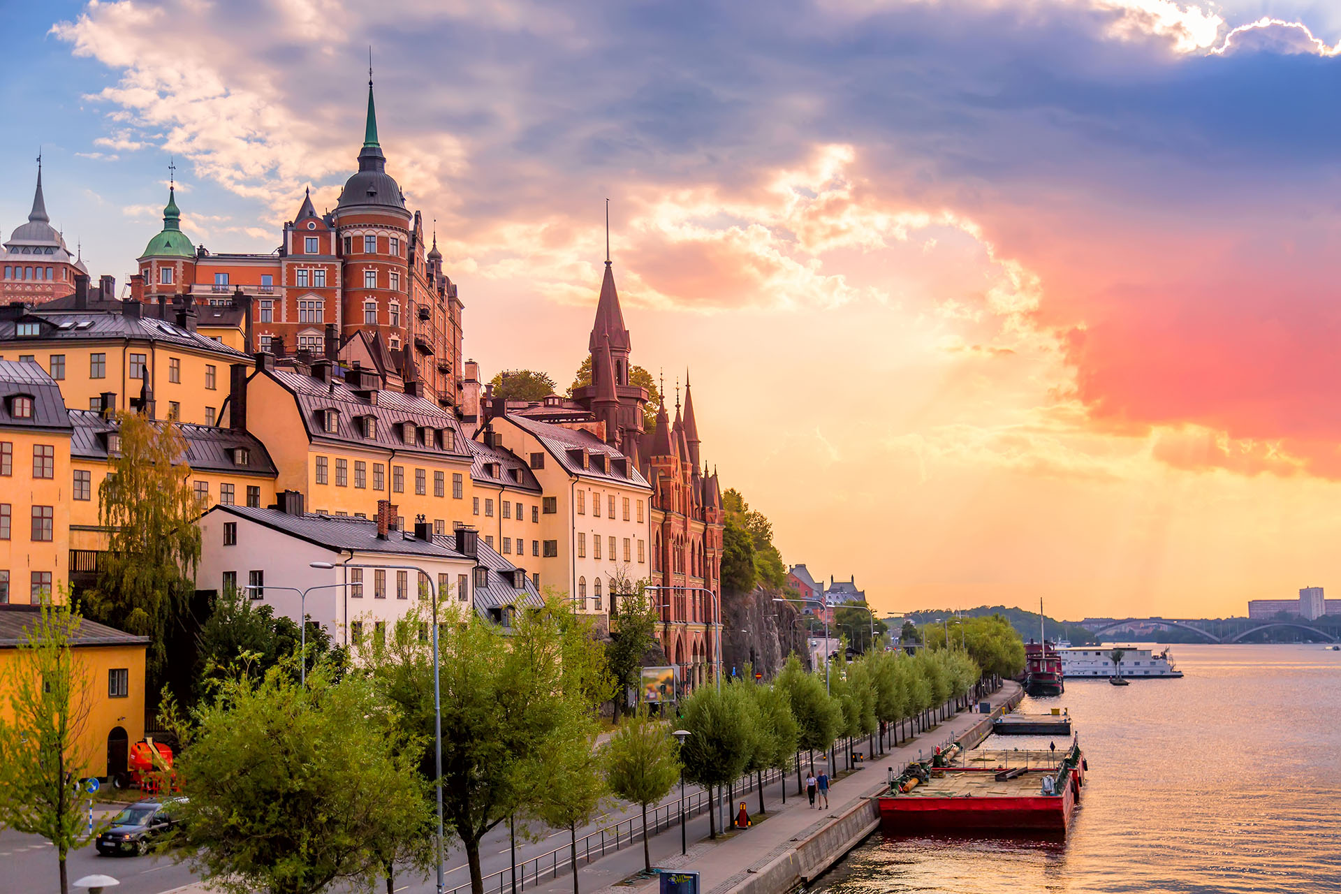 Vy över Stockholm