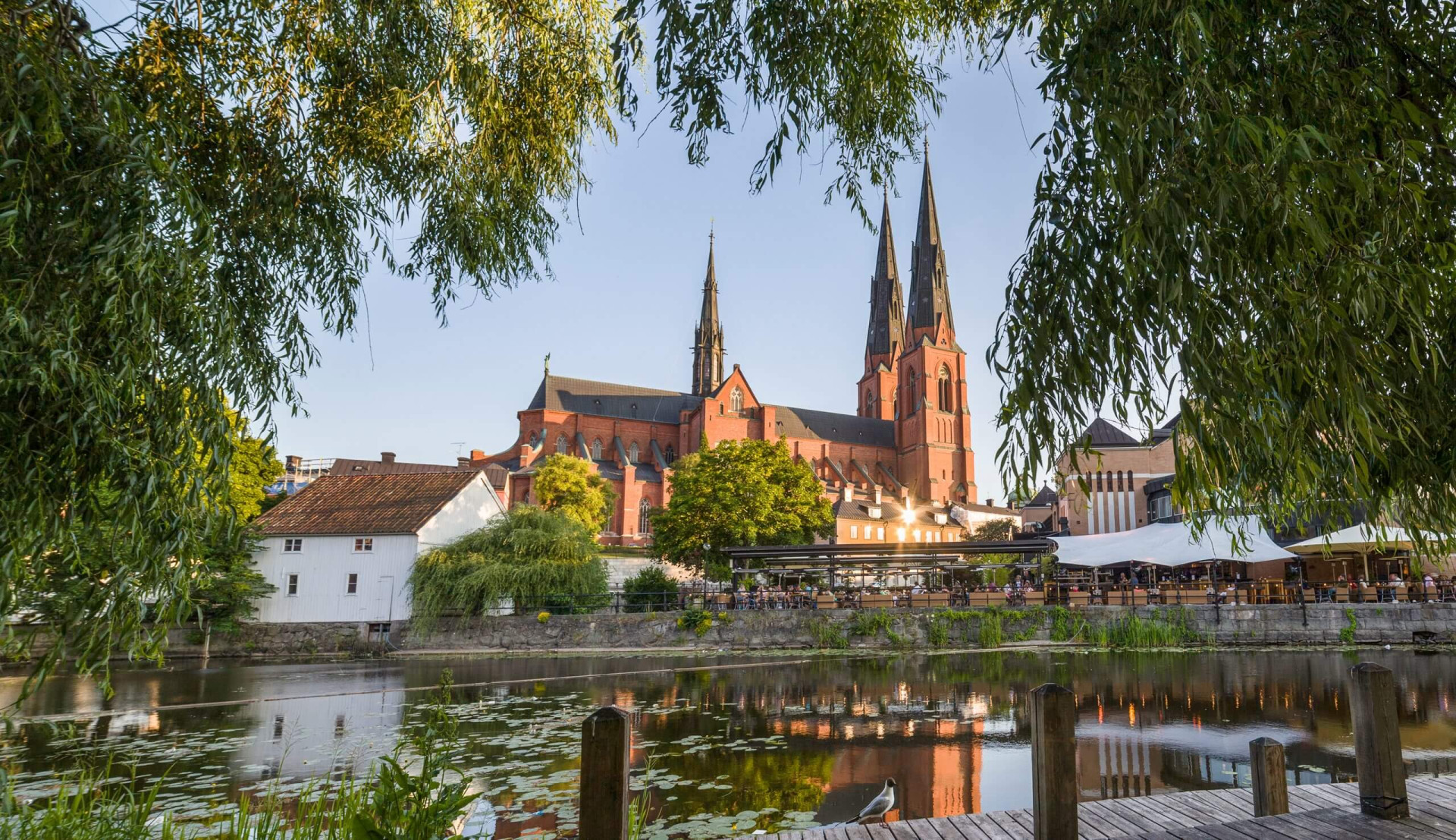 Vy över Uppsala